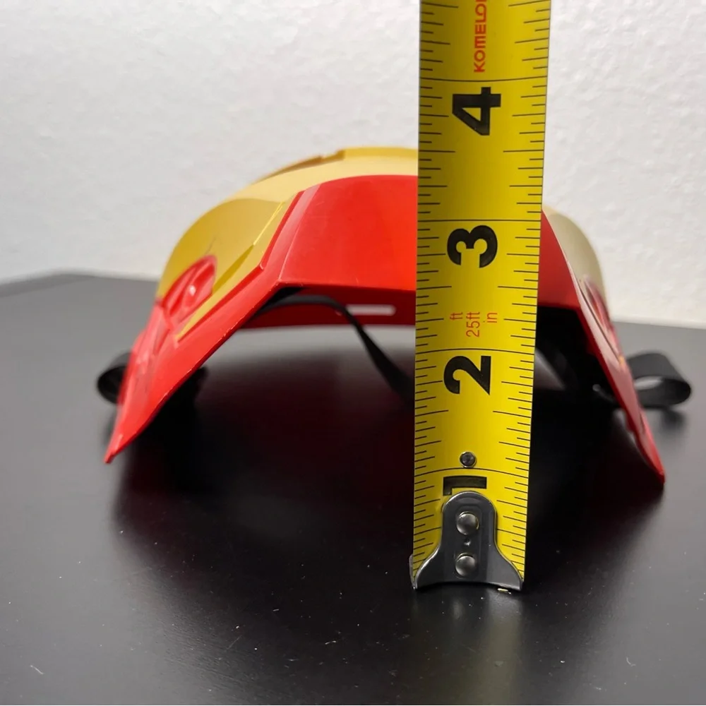 Marvel Iron Man Children’s Hard Plastic Halloween Mask - Red Black and Gold - Picture 9 of 9